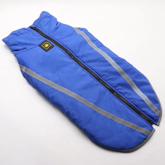 Medium sized Dog Large Dog Winter Clothes Warm Dog Winter Coat Blue - Shop at LoveMi