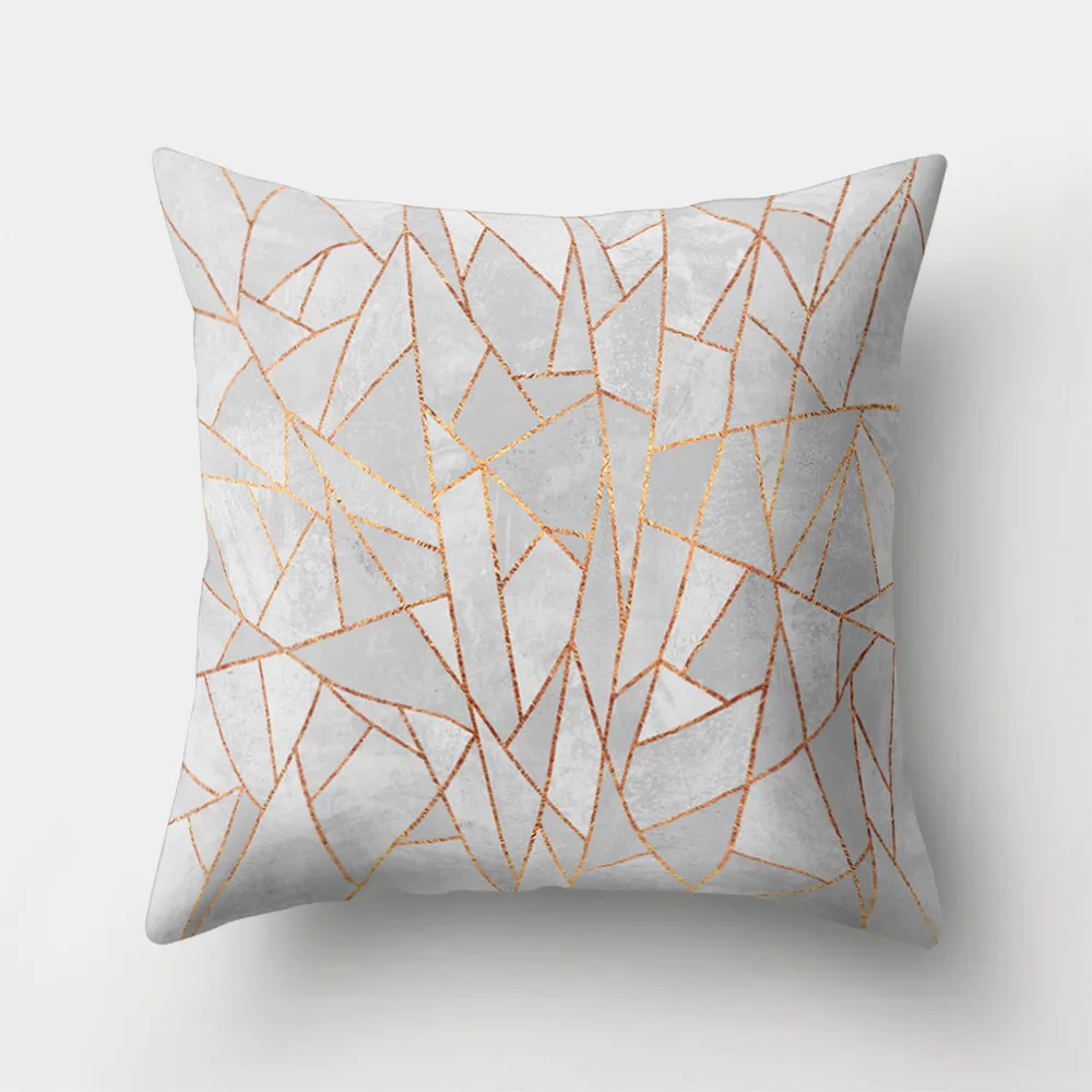 Polyester Digital Printing Geometric Sofa Pillowcase - Tprbz0034 14