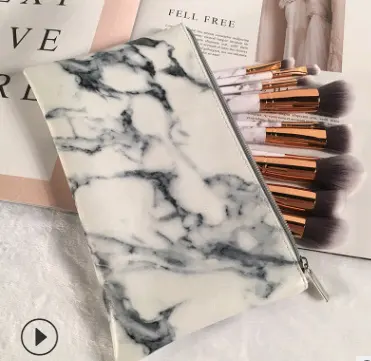 10 marble makeup brush sets, beauty tools