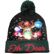 Christmas LED Beanies W - Shop at LoveMi
