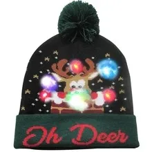 Christmas LED Beanies W - Shop at LoveMi