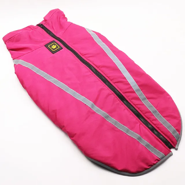 Medium sized Dog Large Dog Winter Clothes Warm Dog Winter Coat Pink - Shop at LoveMi