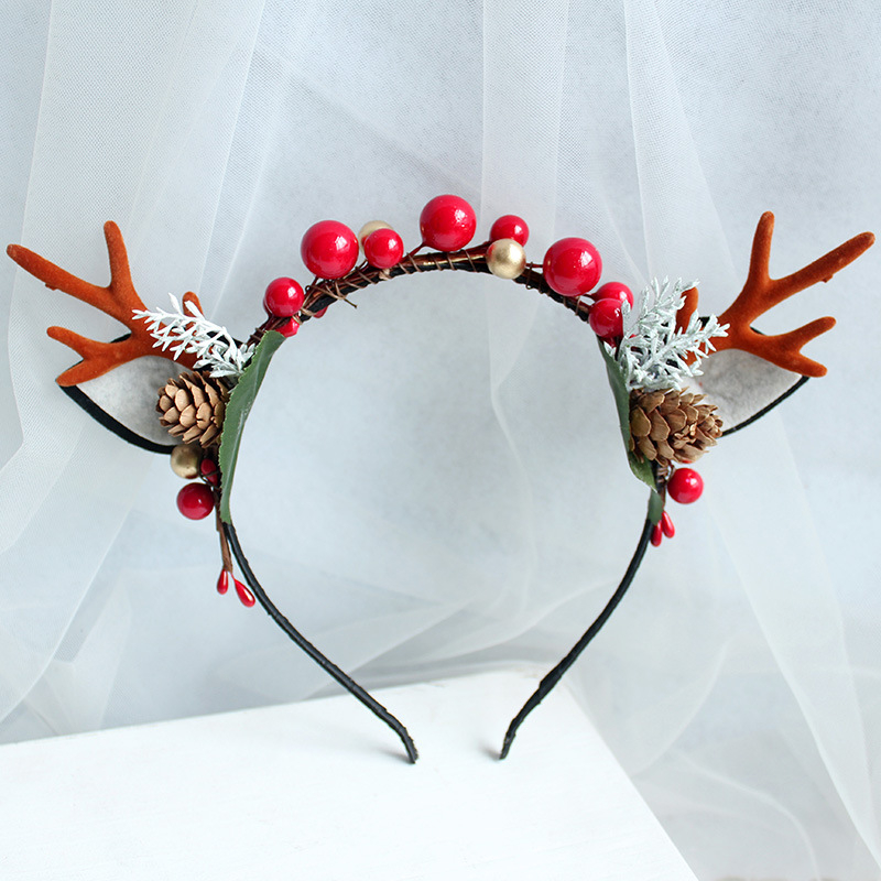 New Christmas Children's Headband Elk Headdress