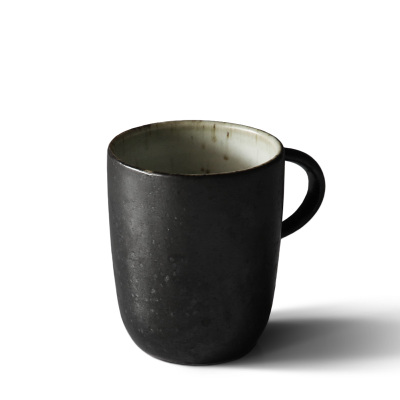 Handmade stoneware coffee cup set Black - Shop at LoveMi