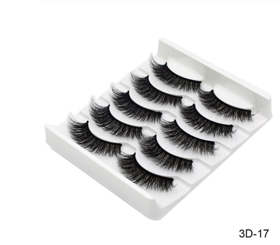 Handmade chemical fiber false eyelashes 3D 17 - Shop at LoveMi