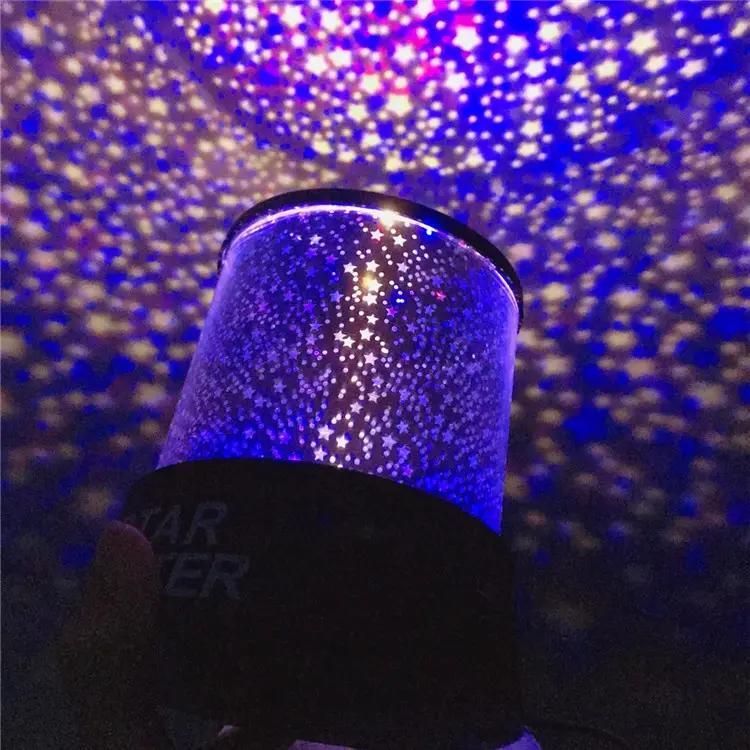 LED Night Light Projector Lamp Colorful Star