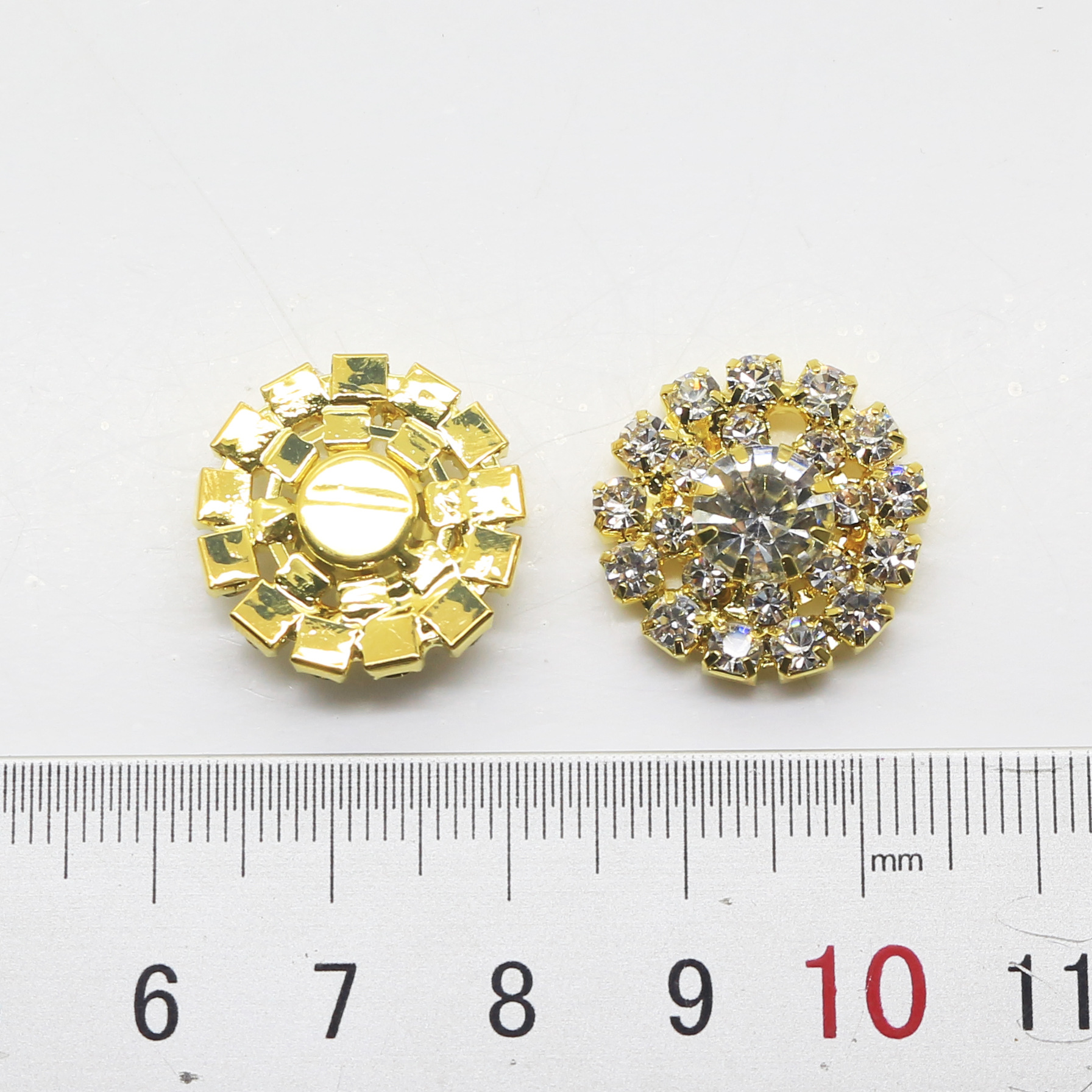 Gold 19mm 10PCS