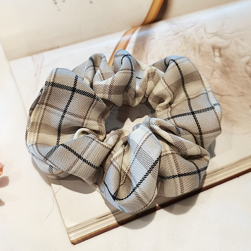 Girlish Plaid cord hair accessories 4 Style - Shop at LoveMi
