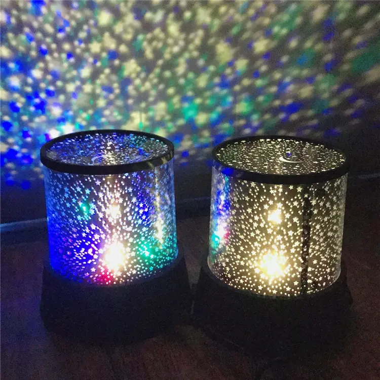 LED Night Light Projector Lamp Colorful Star
