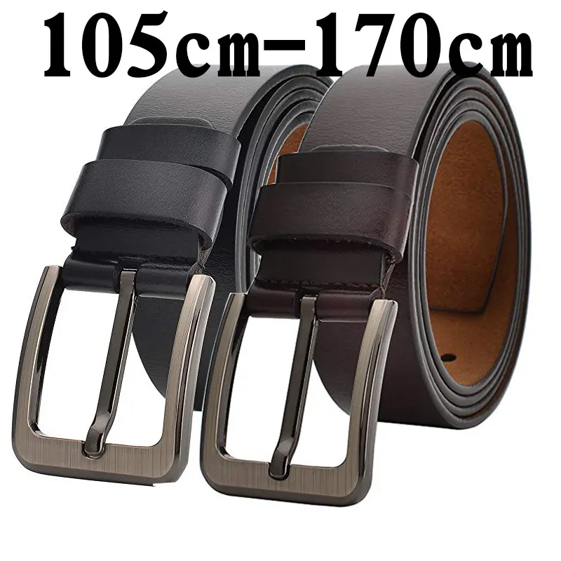 Casual Wild Two-layer Leather Belt