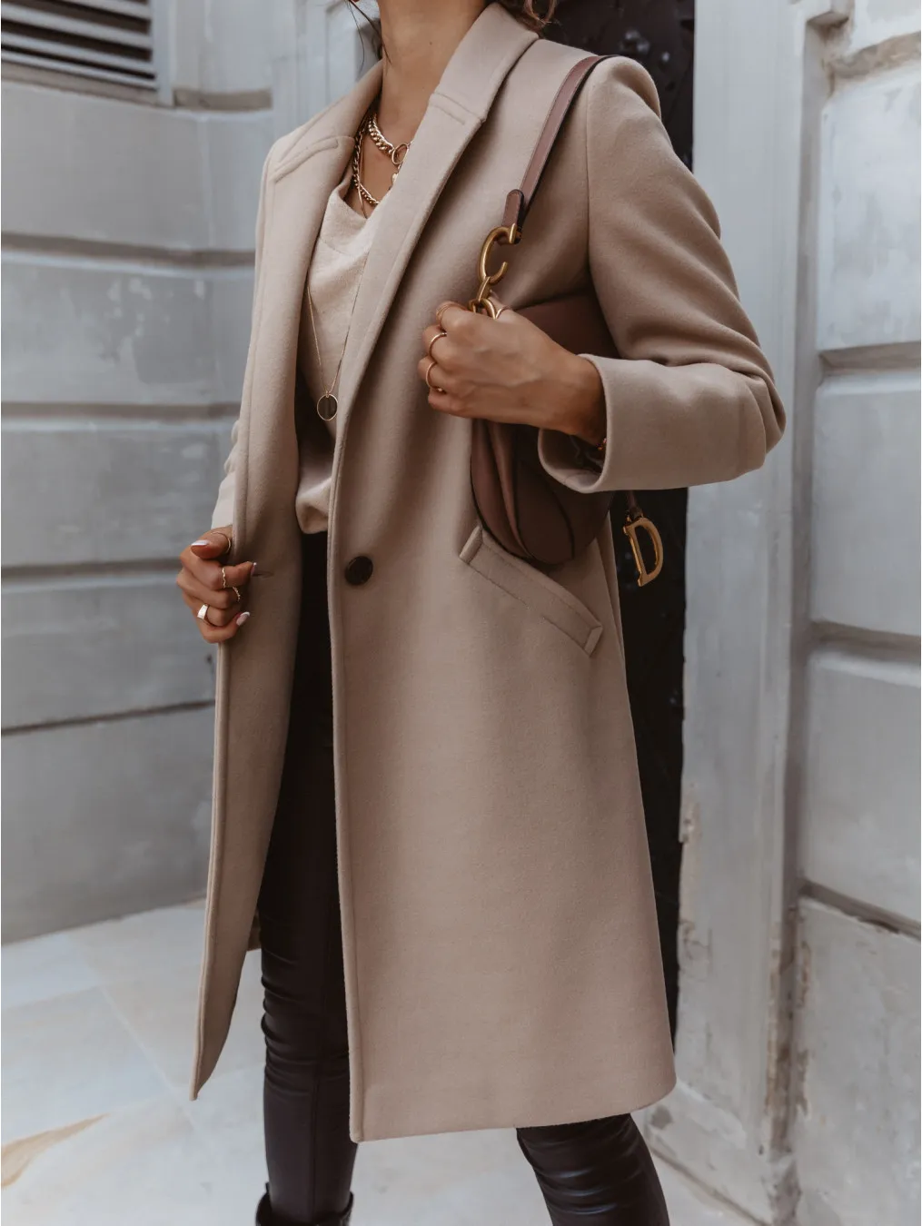 Winter wool coat - Grey