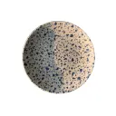 Blue Dots On White