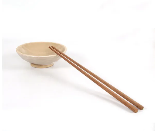 Unpainted and wax-free wooden chopsticks - Iron Wood 38Cm
