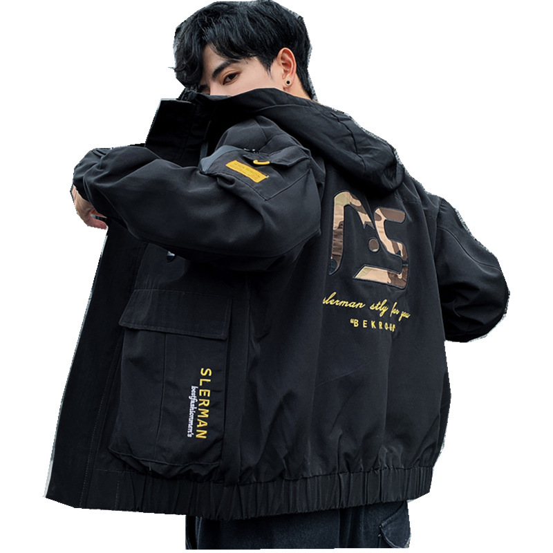 Functional tooling trendy brand Korean jacket