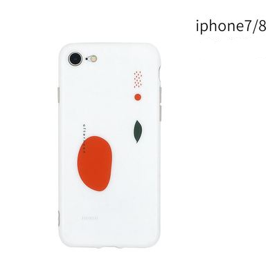 Red iphone7 8