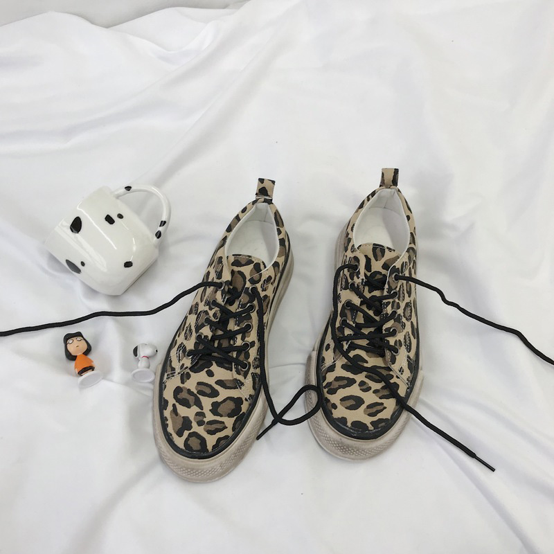 Leopard Print Sneakers, picture 2 of 3