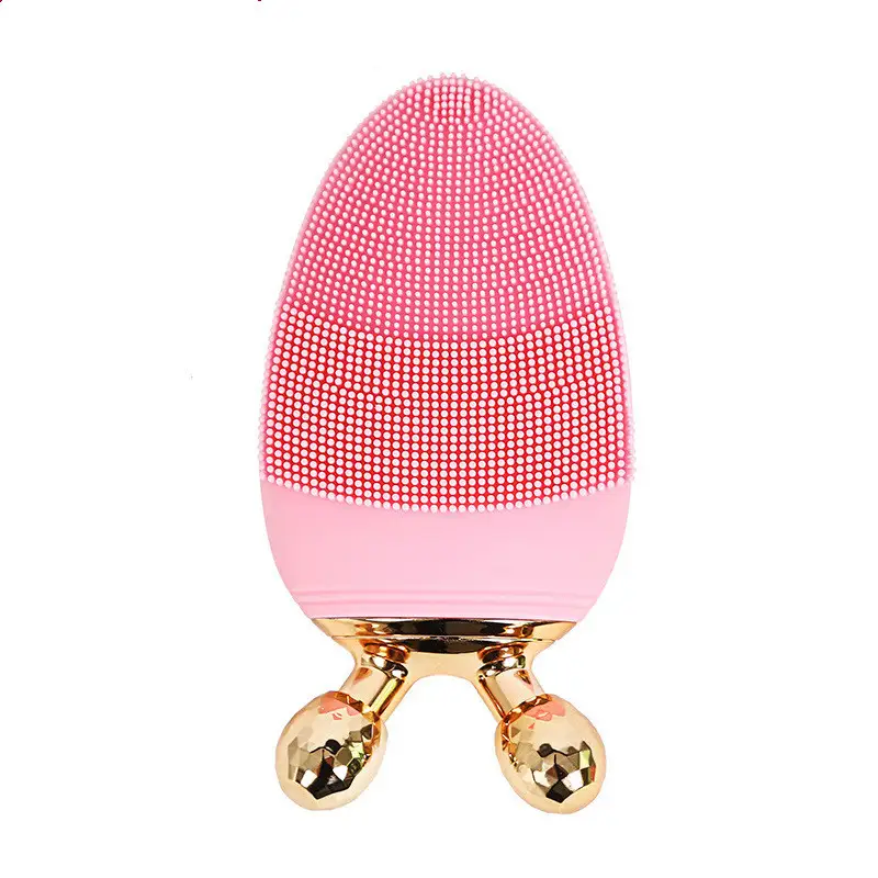 Multifunctional silicone facial cleansing instrument