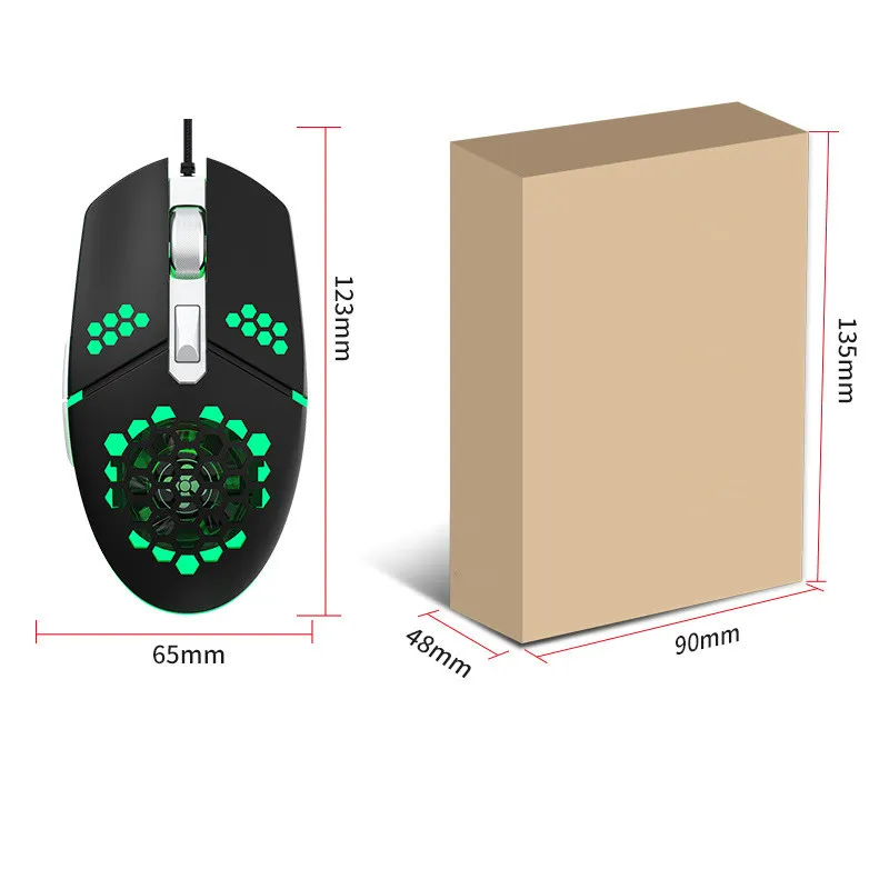 Cooling Hole Mouse Game Mechanical Game Mouse – image 2