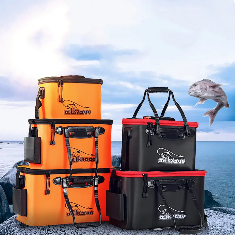 EVA Portable Fishing Bag Folding Thicken Live Box Tank