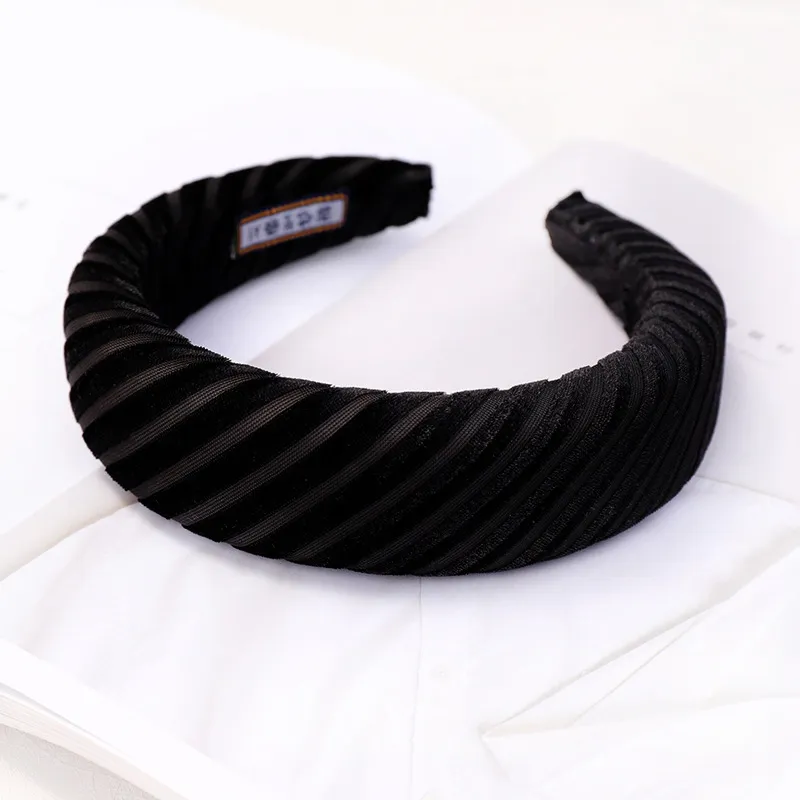 Korean Fashion All-match Ladies Headband - Black