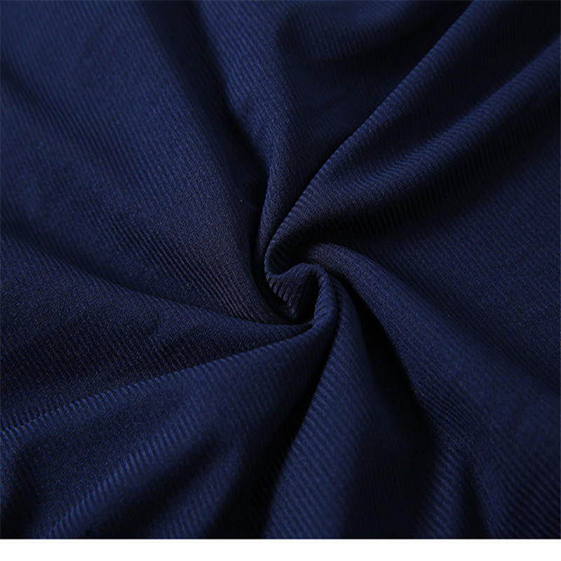 Knitted Stitching Net Yarn Slimming Mid-Length Dress