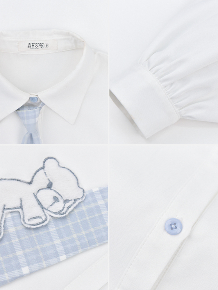 Mid-length shirt skirt