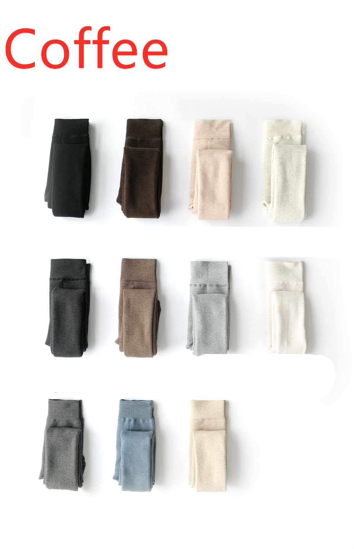 Striped Inner Cashmere Tights