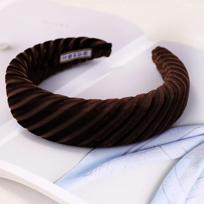 Korean Fashion All-match Ladies Headband - Coffee