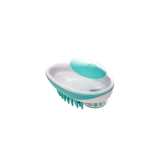Pet Bath Massage Comb Automatic Liquid Light Green - Shop at LoveMi