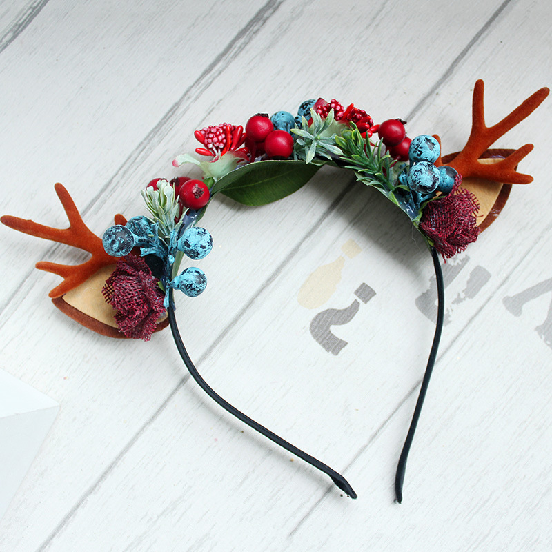 New Christmas Children's Headband Elk Headdress 914G - Shop at LoveMi