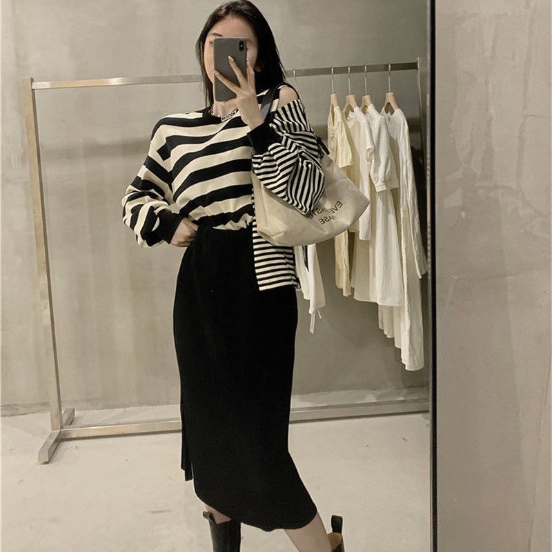 Women's Loose And Versatile Long-Sleeved Sweater
