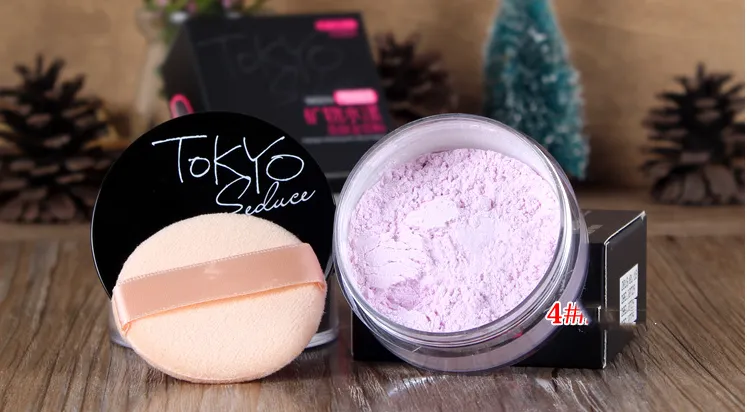 Mineral Water-friendly Skin-friendly Setting Powder Matte Loose Powder - 4 Light Purple