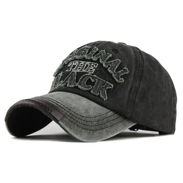 Do old cap spring and autumn outdoor sports Black - Shop at LoveMi