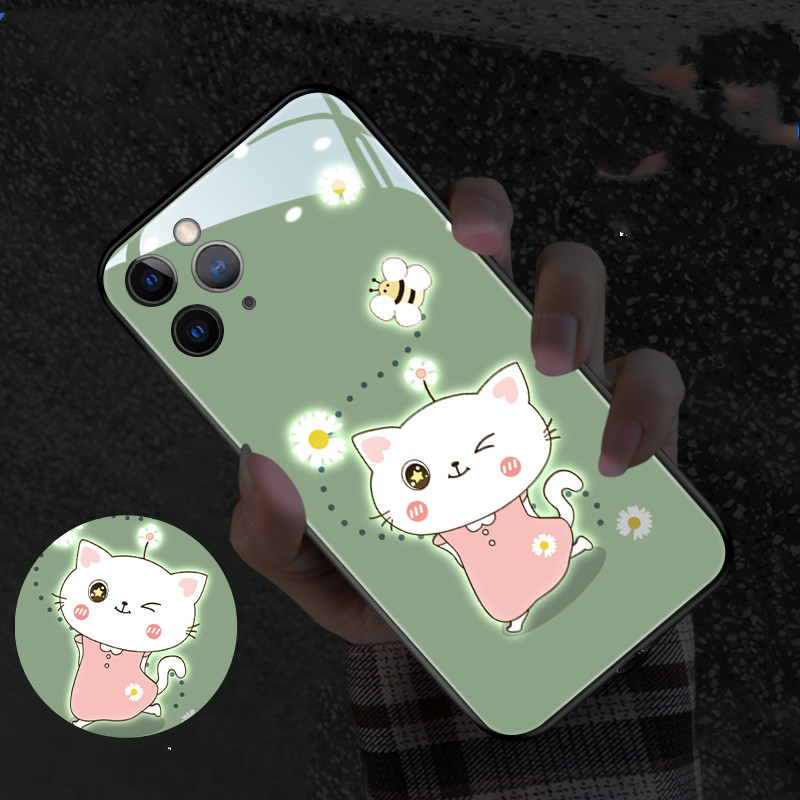 Funda mariposa gato compatible iPhone 11 celular