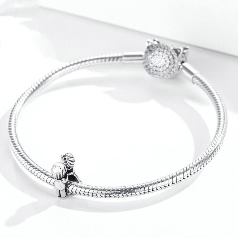 European and American Style Child Silver Loose Beads