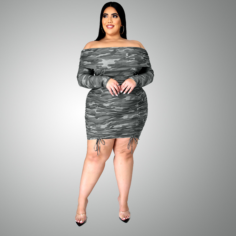 European and American large dress