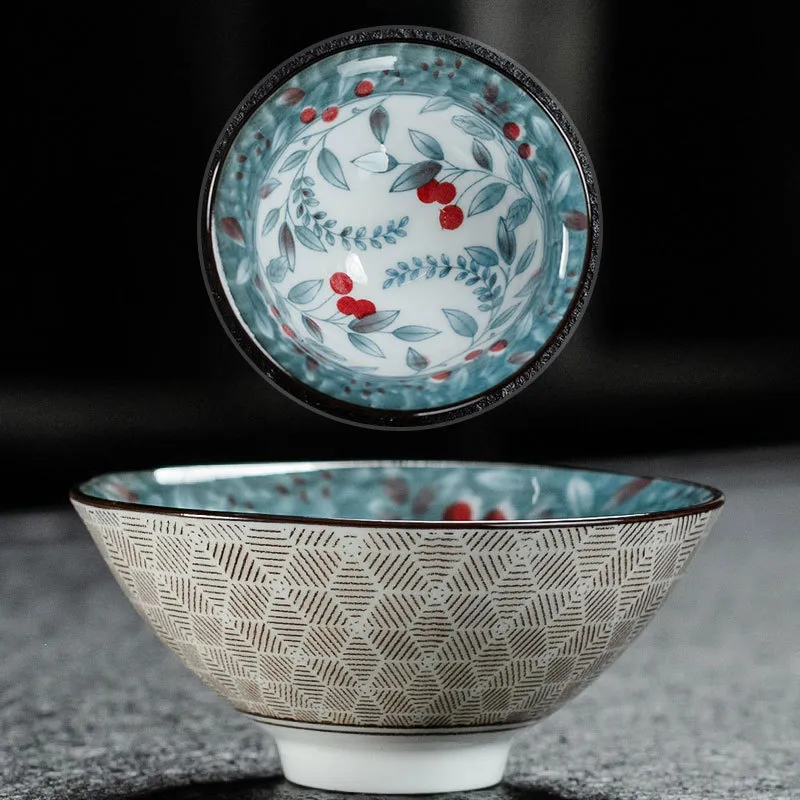 Blue and White Porcelain Tea Cup Ceramic Hat Cup - J