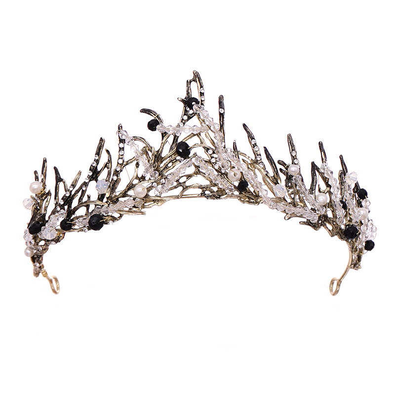 Children's Crown Tiara Princess Baroque Vintage Crystal