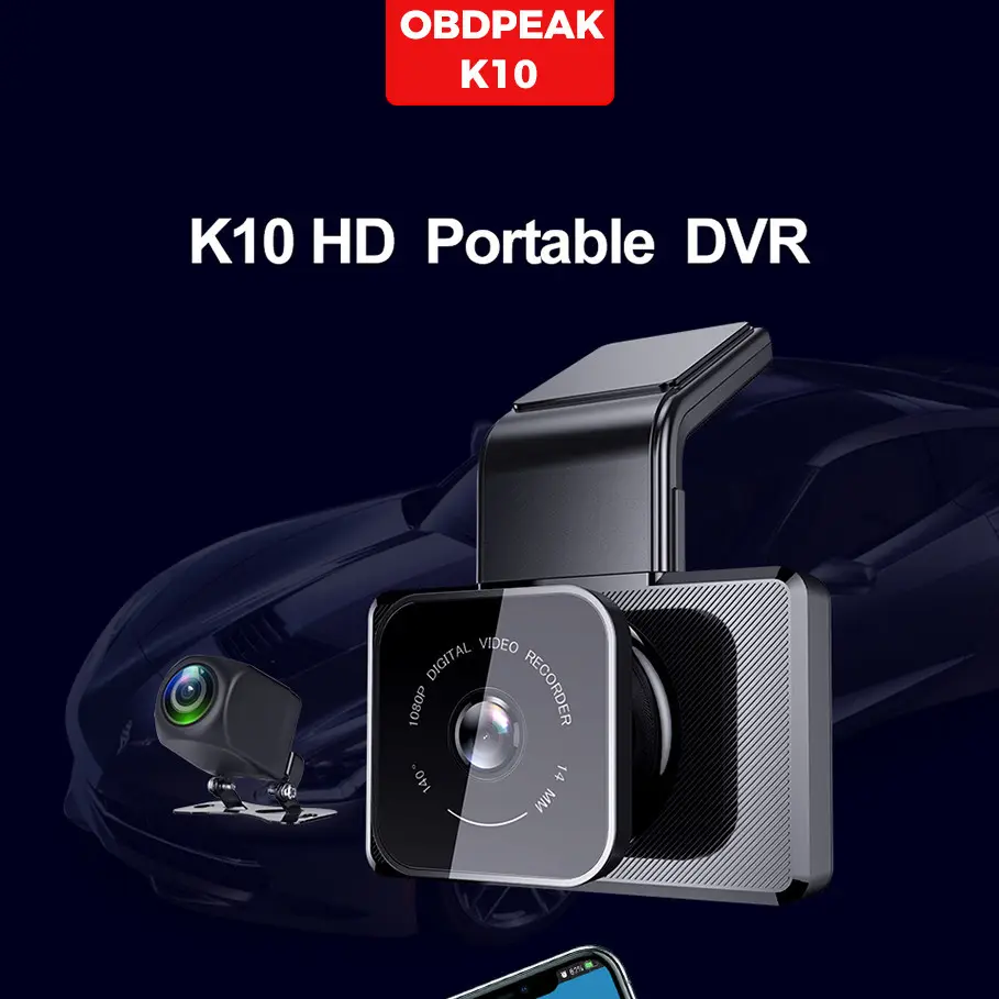 No Light Night Vision Hidden Dual-Recording Driving