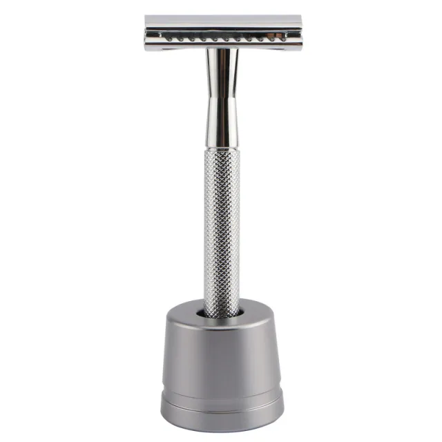 Classic manual shaver safe old fashioned Bright Silver - Shop at LoveMi