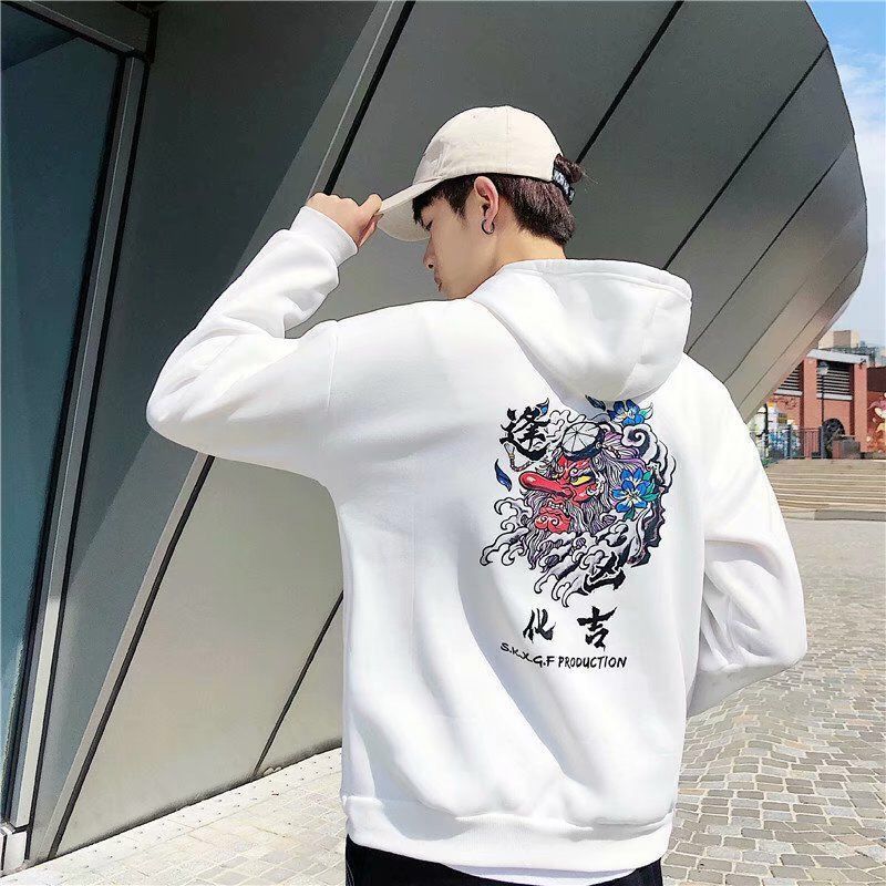 Long sleeve hooded sweatshirt