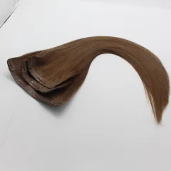 Clip hair clips in human hair extension - 26Inch - View 1
