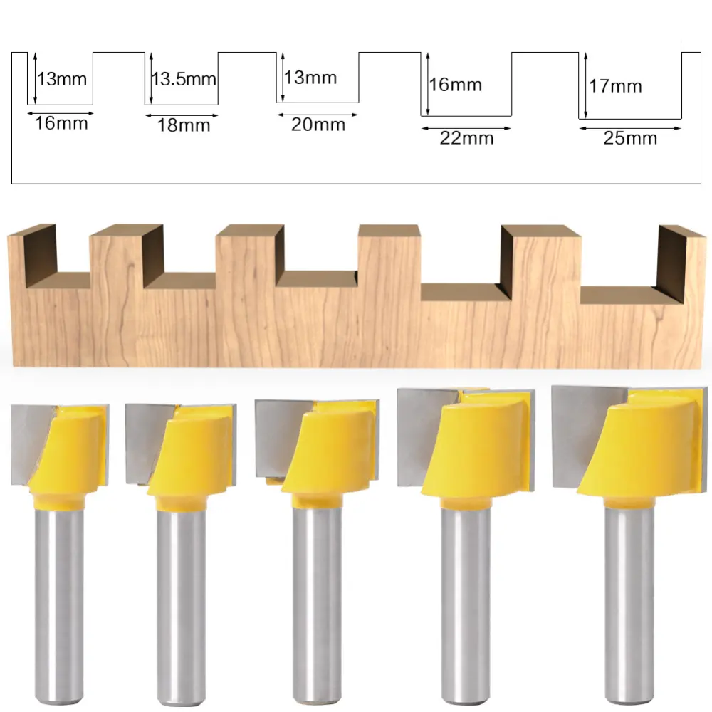 8-Handle Bottom Cleaning Knife Slotting Trimming Machine Tool