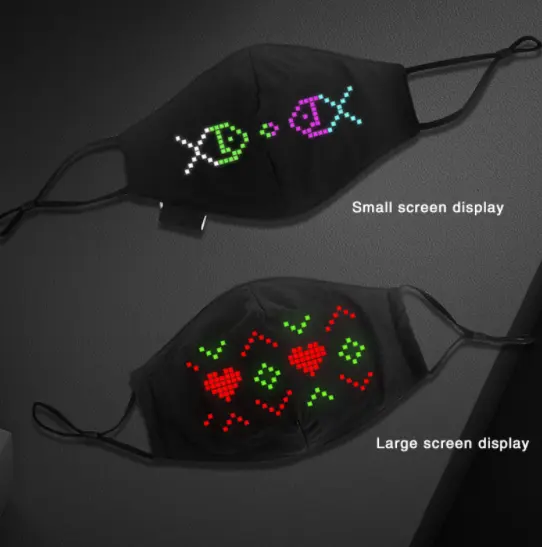 Bluetooth APP luminous LED mask
