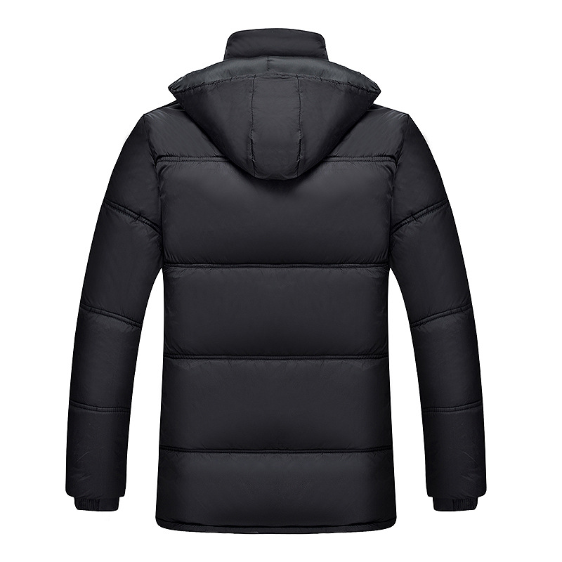Middle aged and elderly men's cotton padded jacket