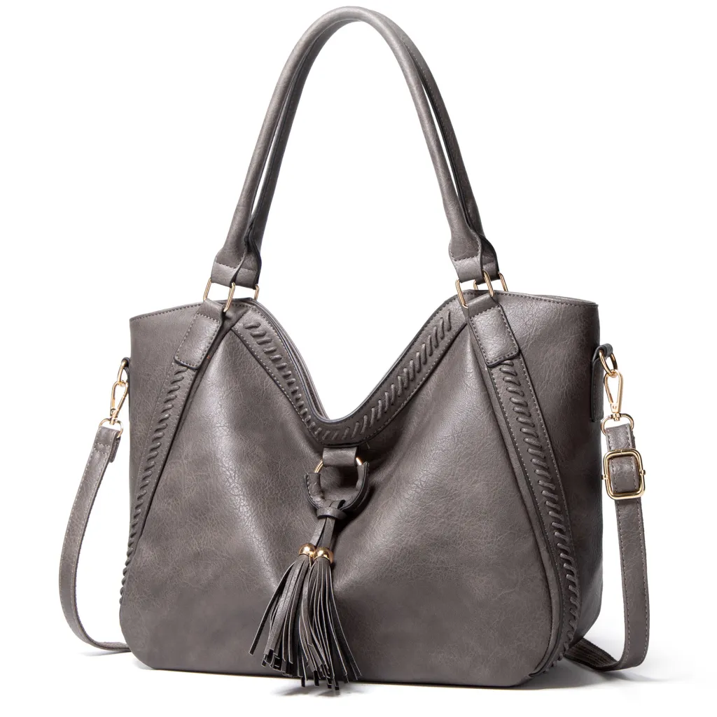 Crossbody tote bag - Gray