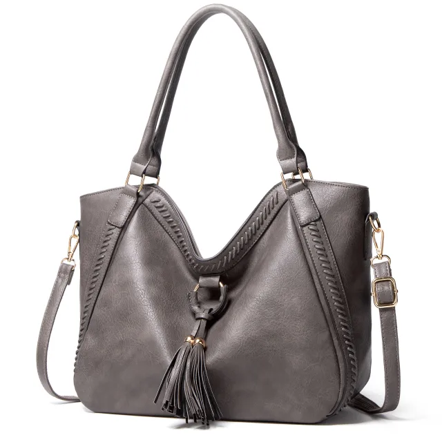 Crossbody tote bag Gray - Shop at LoveMi