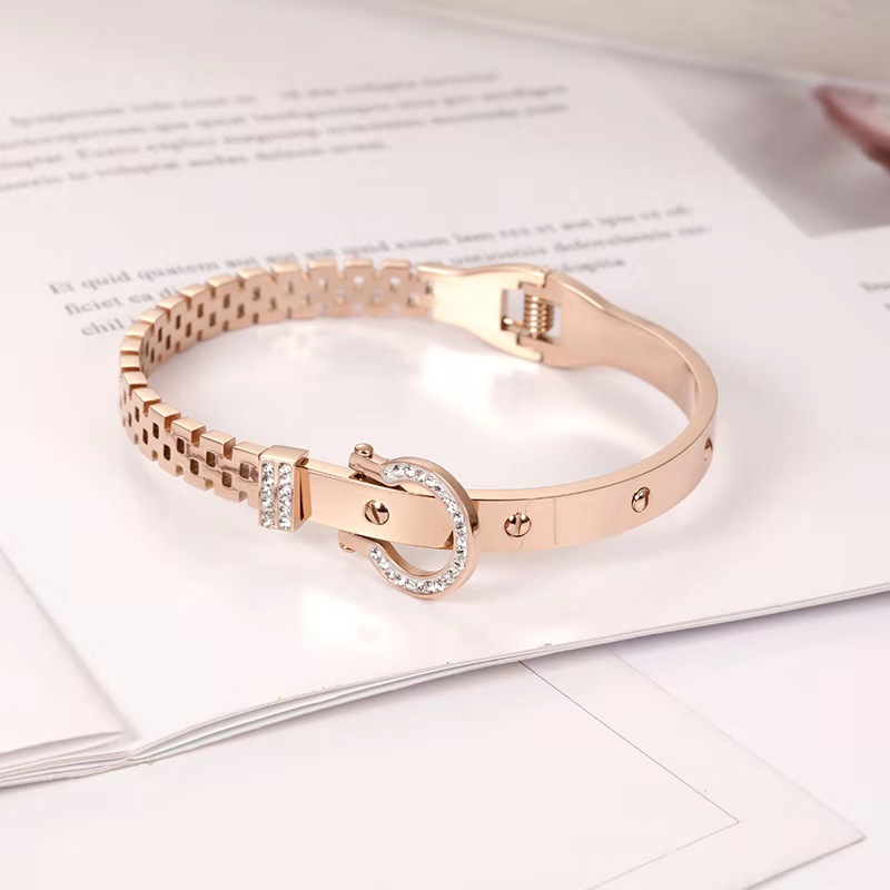 High fashion strap chain men and women couple bracelet
