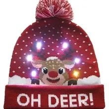 Christmas LED Beanies - V