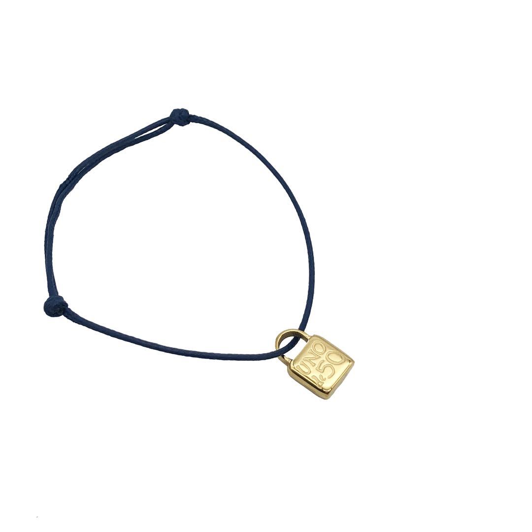 Stainless Steel Six-color Couple Braided Lock Bracelet